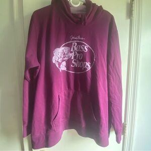 Bass Pro Shops‎ Purple Crew Neck Sweater